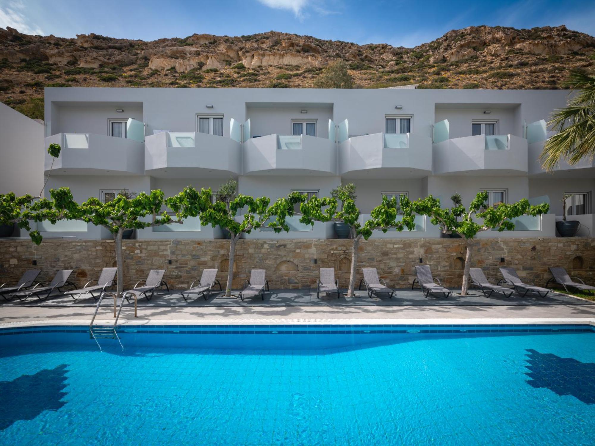 Calypso Hotel Matala Extérieur photo
