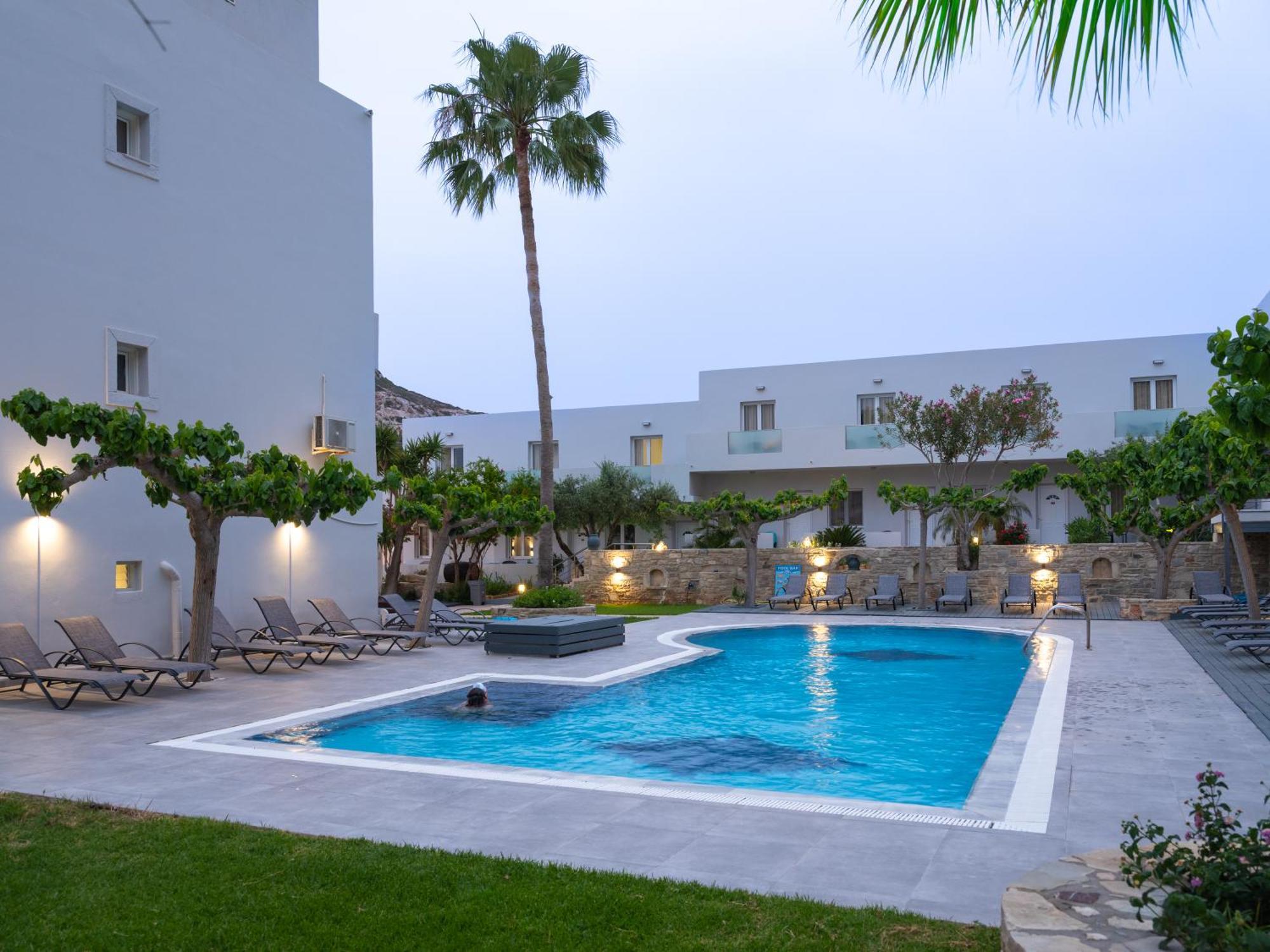 Calypso Hotel Matala Extérieur photo
