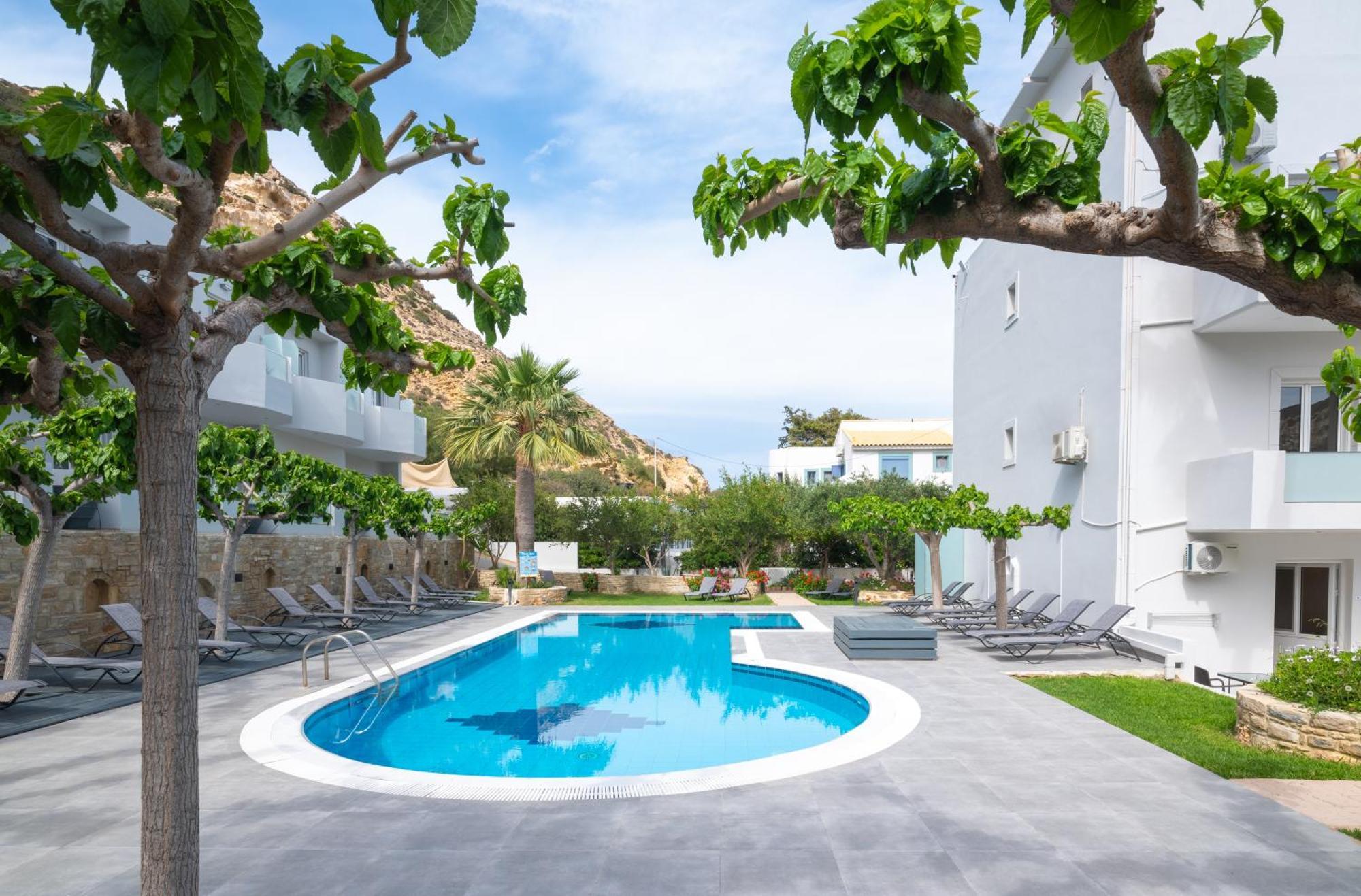 Calypso Hotel Matala Extérieur photo